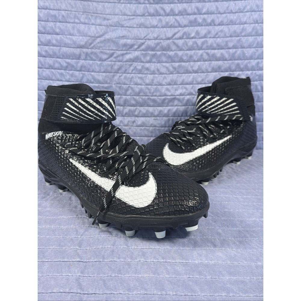 Nike Lunar Beast Flywire Football Cleats Black Mens Size 16 Nikeskin